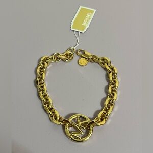 Michael Kors Gold Chain Bracelet $115 NEW